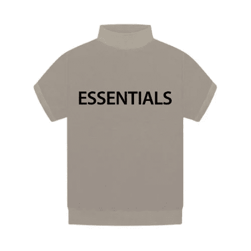 Essentials Inside Out Mock Neck T-Shirt